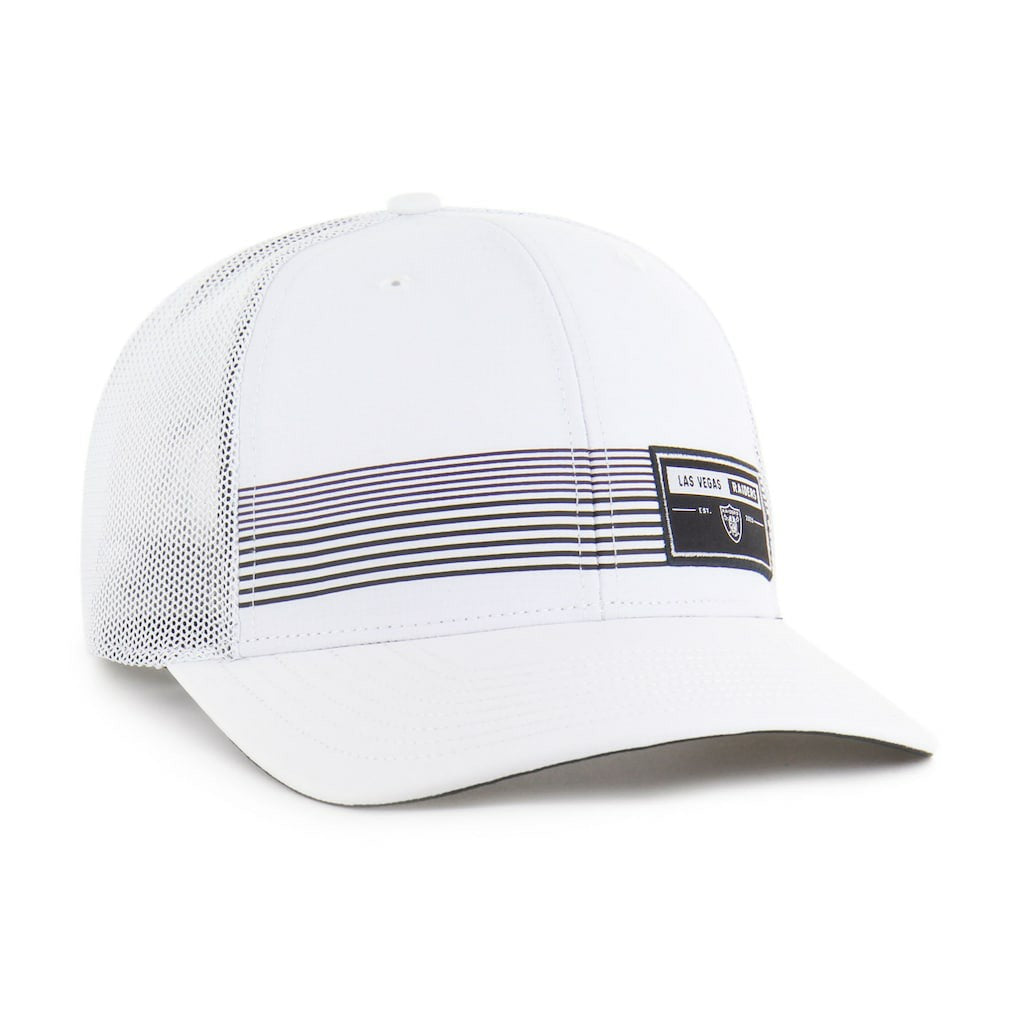 Las Vegas Raiders '47 Rangefinder Trucker Adjustable Hat White