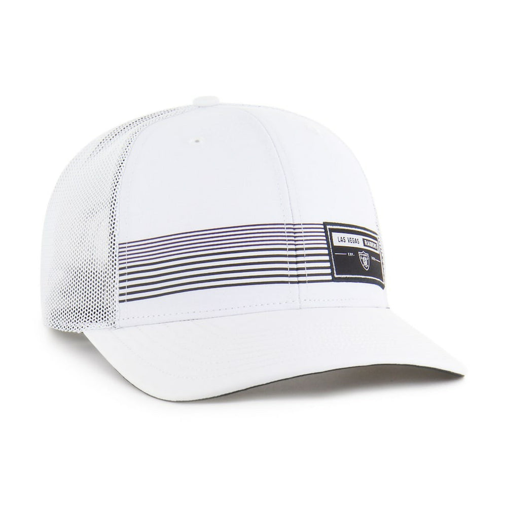 Las Vegas Raiders '47 Rangefinder Trucker Adjustable Hat White
