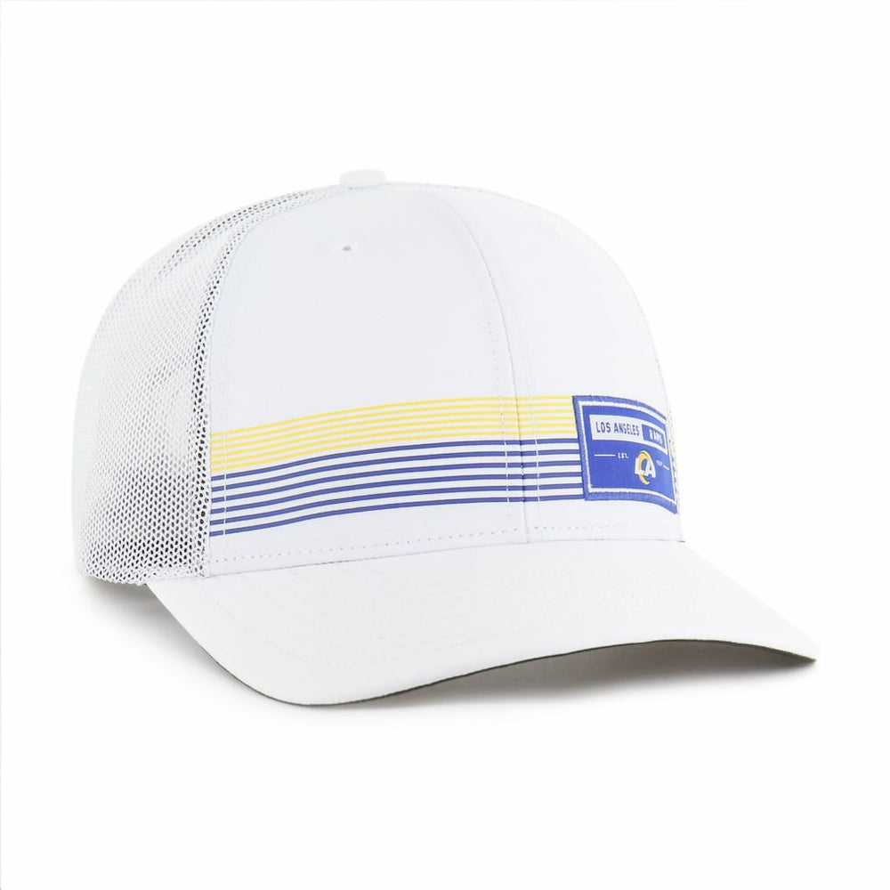 Los Angeles Rams '47 Rangefinder Trucker Adjustable Hat White