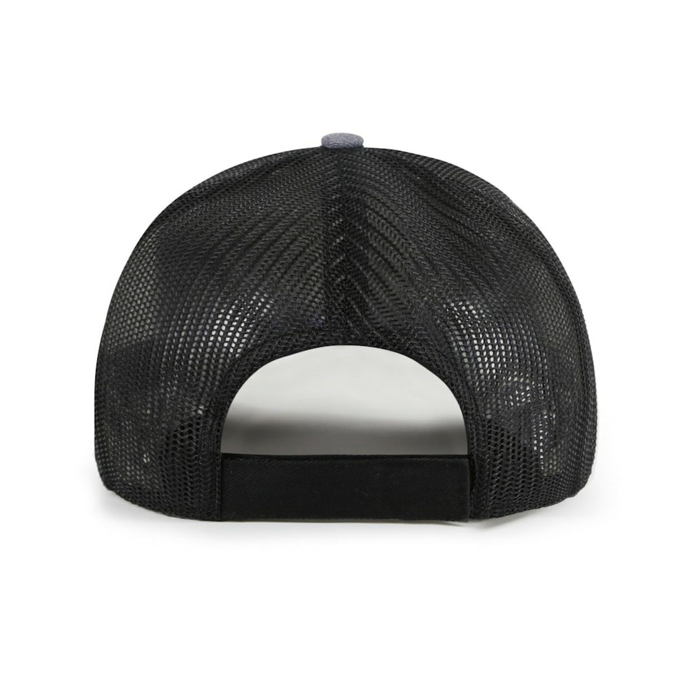 New York Giants '47 Carbon Rope Trucker Adjustable Hat Heather Charcoal