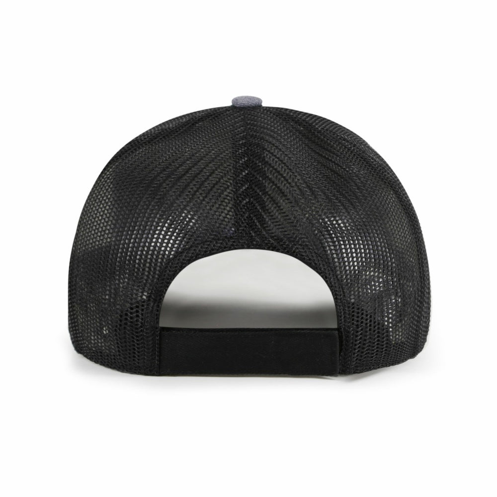 New York Jets '47 Carbon Rope Trucker Adjustable Hat Heather Charcoal