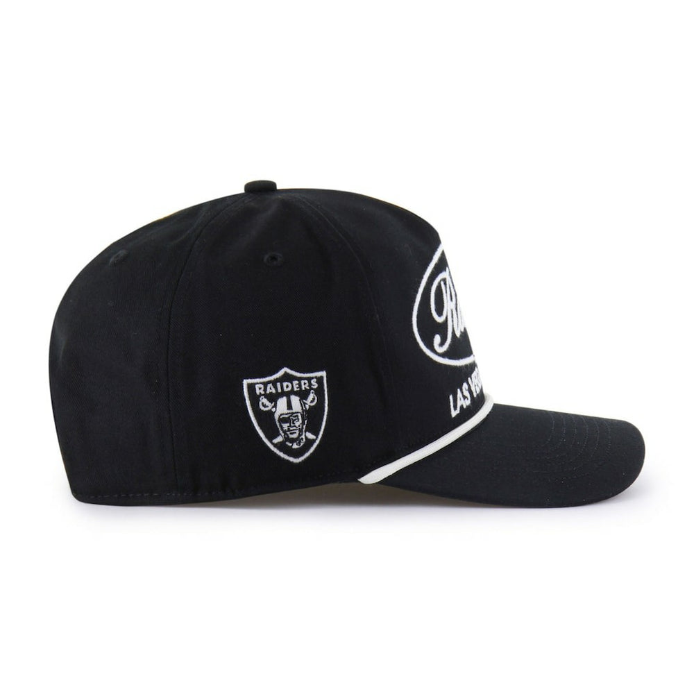 Las Vegas Raiders '47 Foundational Hitch Adjustable Hat Black