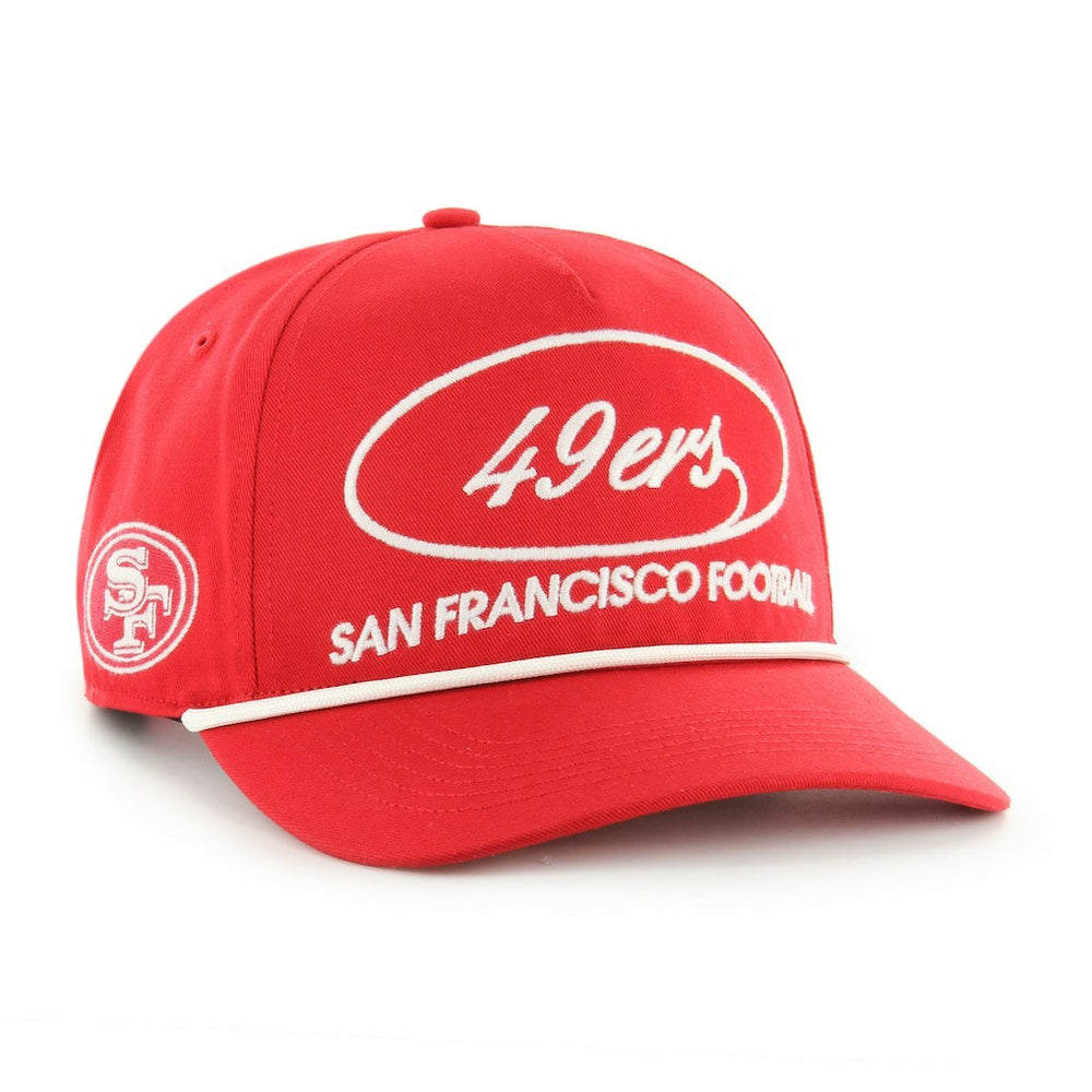 San Francisco 49ers '47 Foundational Hitch Adjustable Hat Scarlet