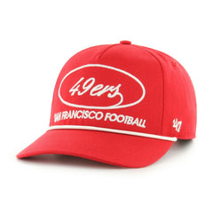 San Francisco 49ers '47 Foundational Hitch Adjustable Hat Scarlet