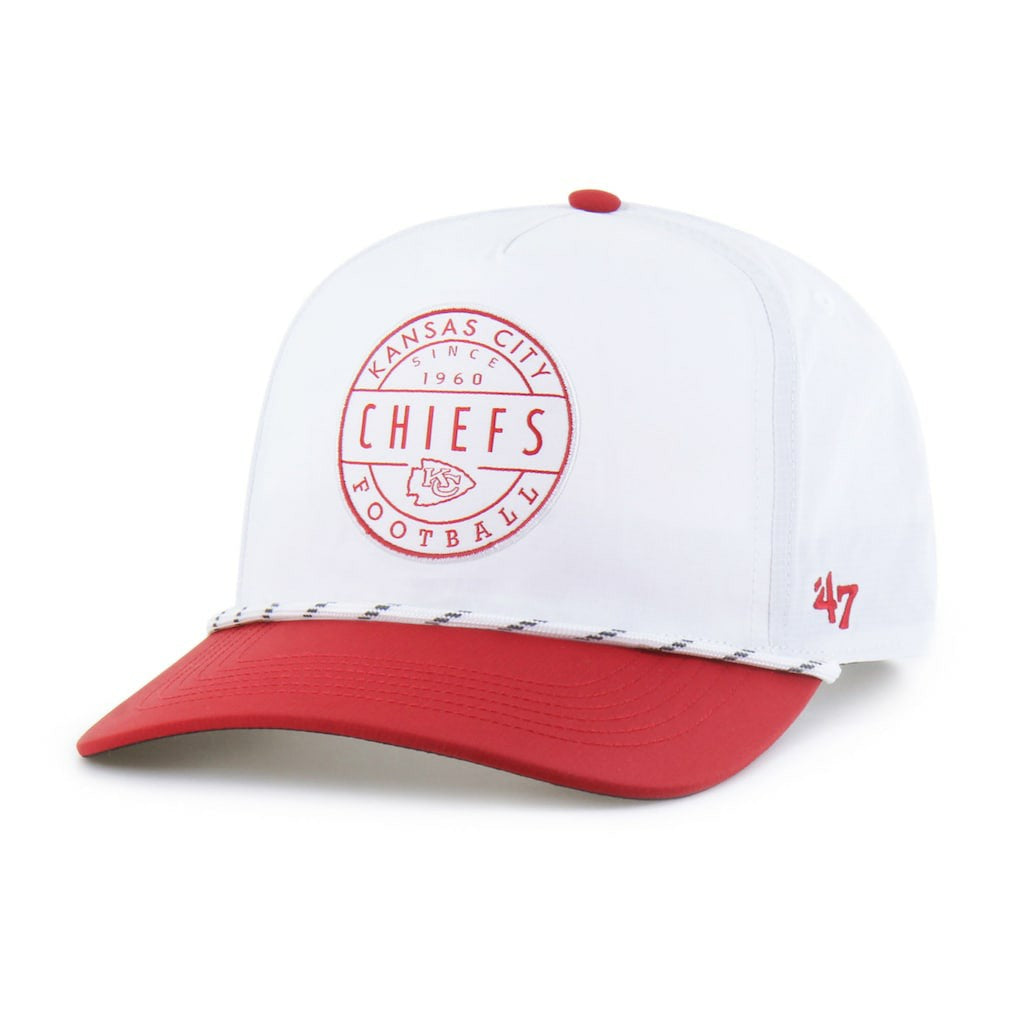 Kansas City Chiefs '47 Suburbia Hitch Two-Tone Adjustable Hat White/Red