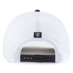Las Vegas Raiders '47 Suburbia Hitch Two-Tone Adjustable Hat White/Black