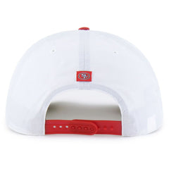 San Francisco 49ers '47 Suburbia Hitch Two-Tone Adjustable Hat White/Scarlet