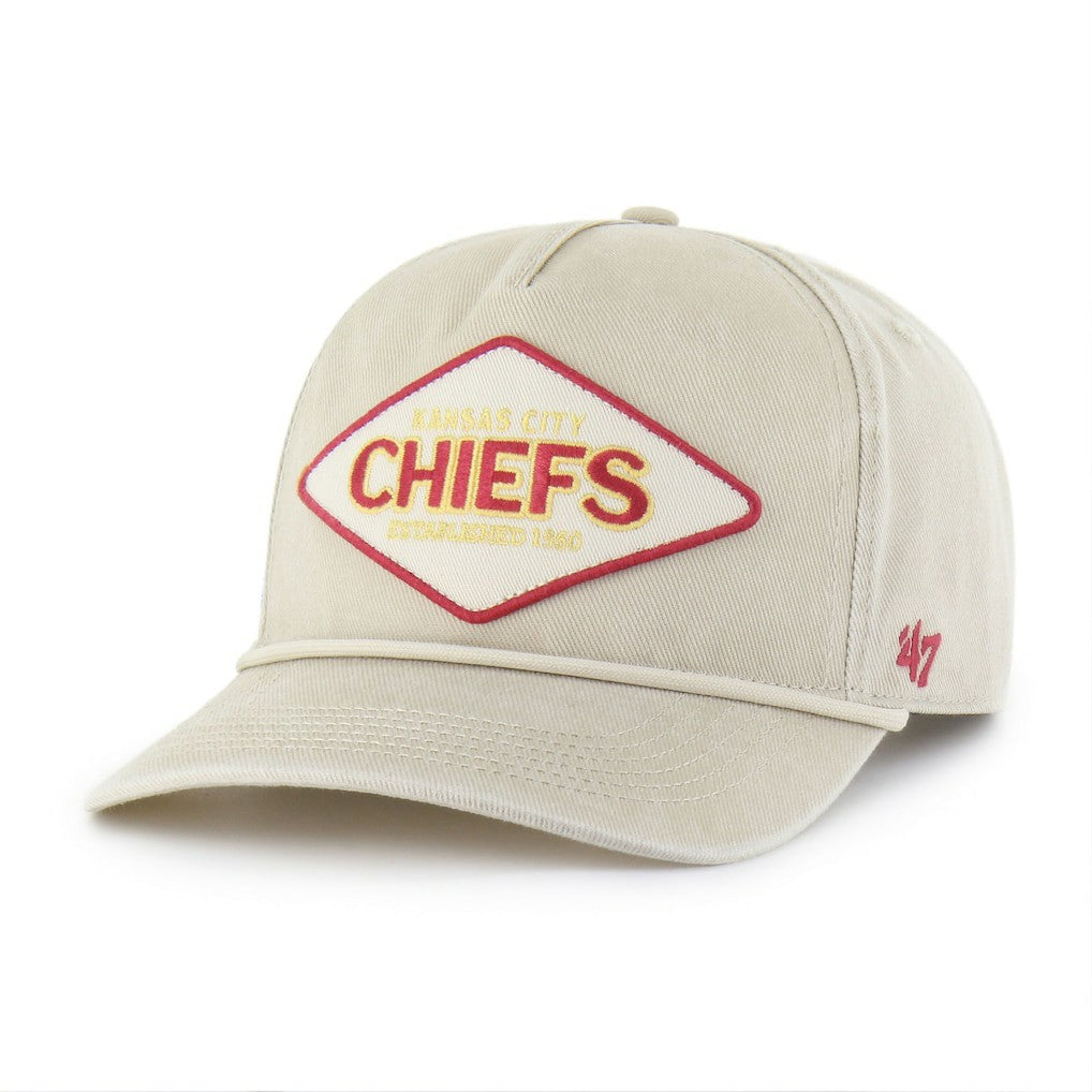 Kansas City Chiefs '47 Cairn Hitch Adjustable Hat Khaki