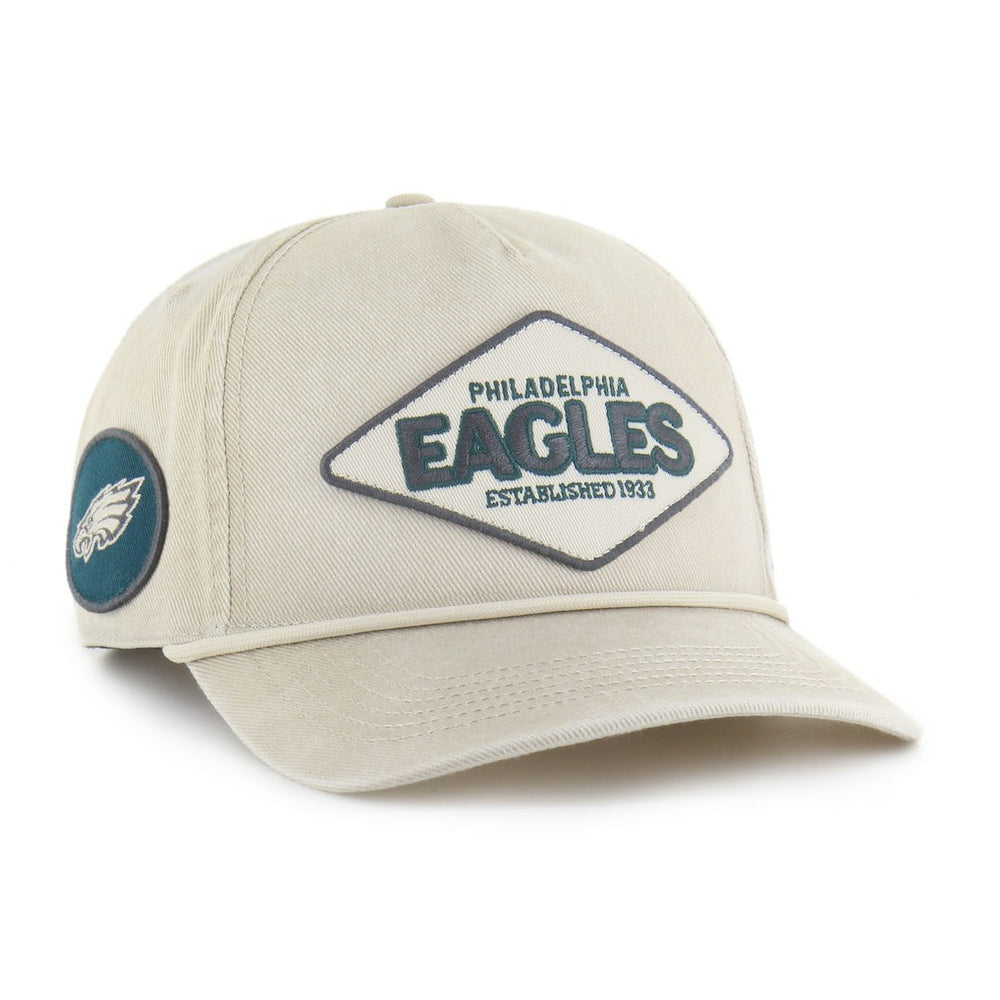 Philadelphia Eagles '47 Cairn Hitch Adjustable Hat Khaki
