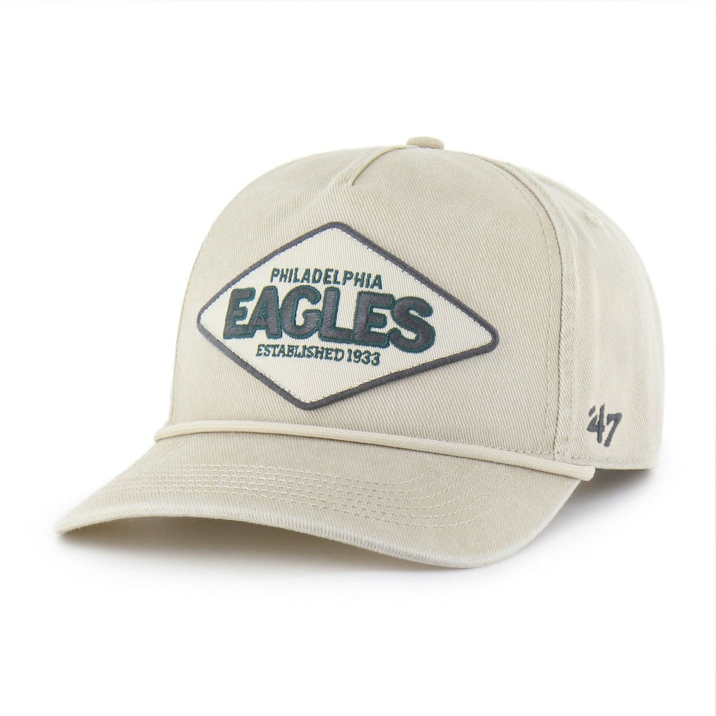 Philadelphia Eagles '47 Cairn Hitch Adjustable Hat Khaki