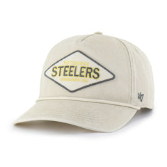 Pittsburgh Steelers '47 Cairn Hitch Adjustable Hat Khaki