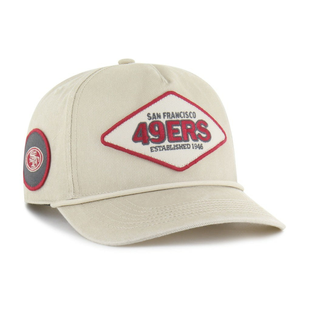 San Francisco 49ers '47 Cairn Hitch Adjustable Hat Khaki