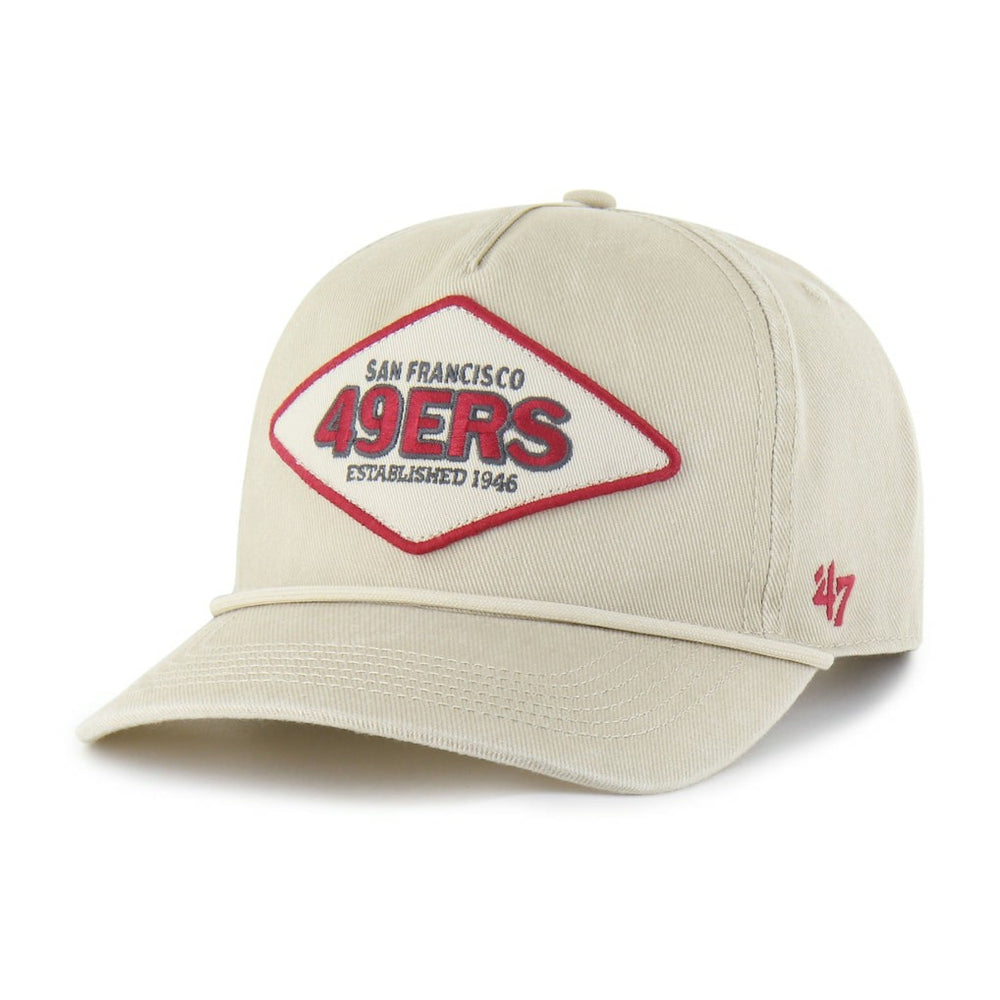 San Francisco 49ers '47 Cairn Hitch Adjustable Hat Khaki
