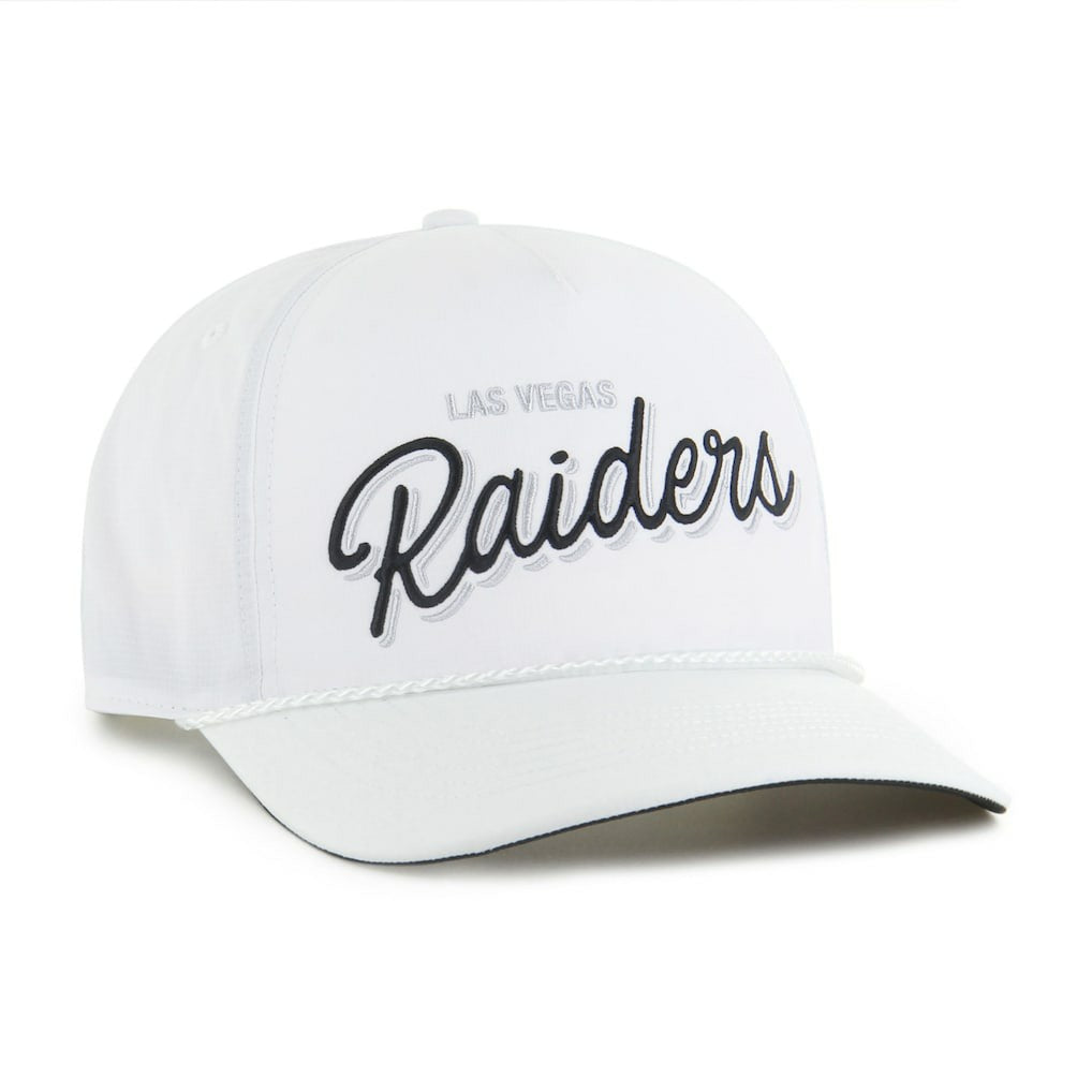 Las Vegas Raiders '47 Brrr Fairway Hitch Adjustable Hat White