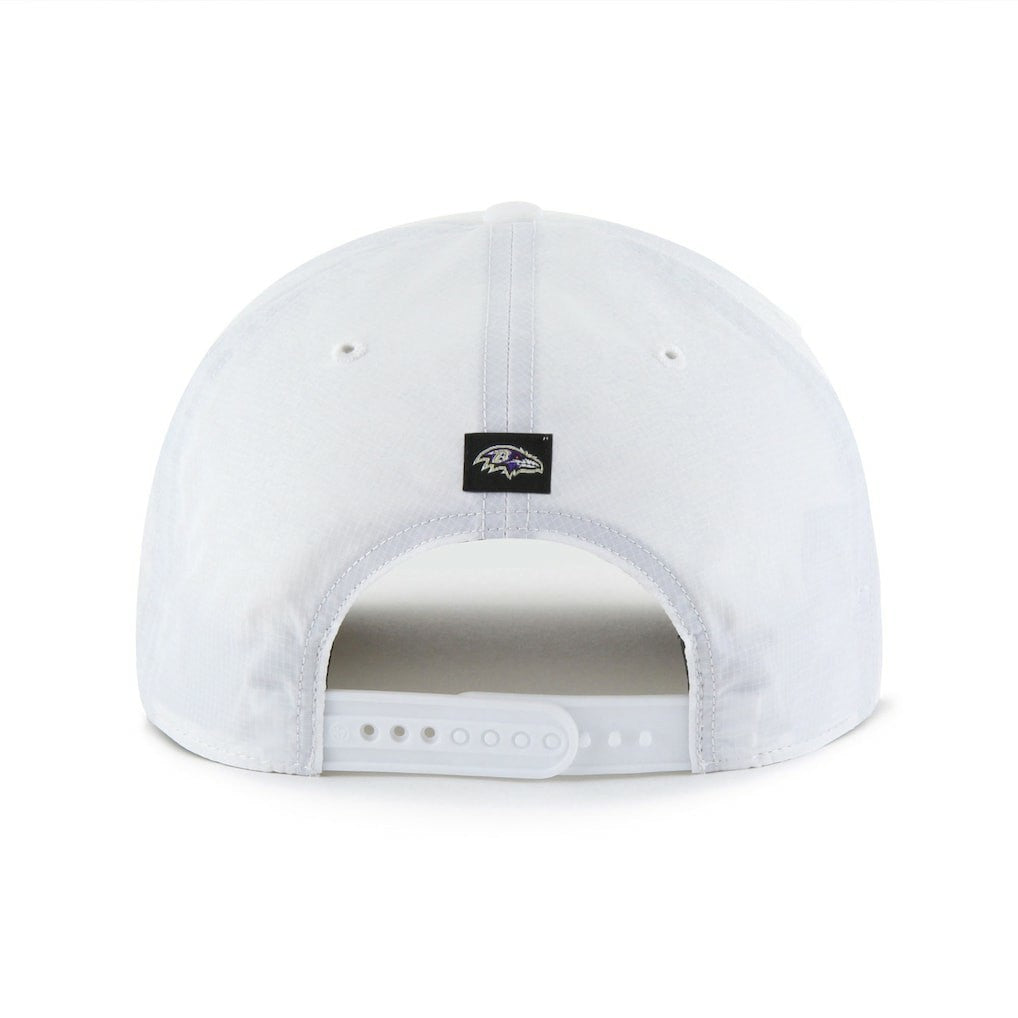 Baltimore Ravens '47 Brrr Fairway Hitch Adjustable Hat White