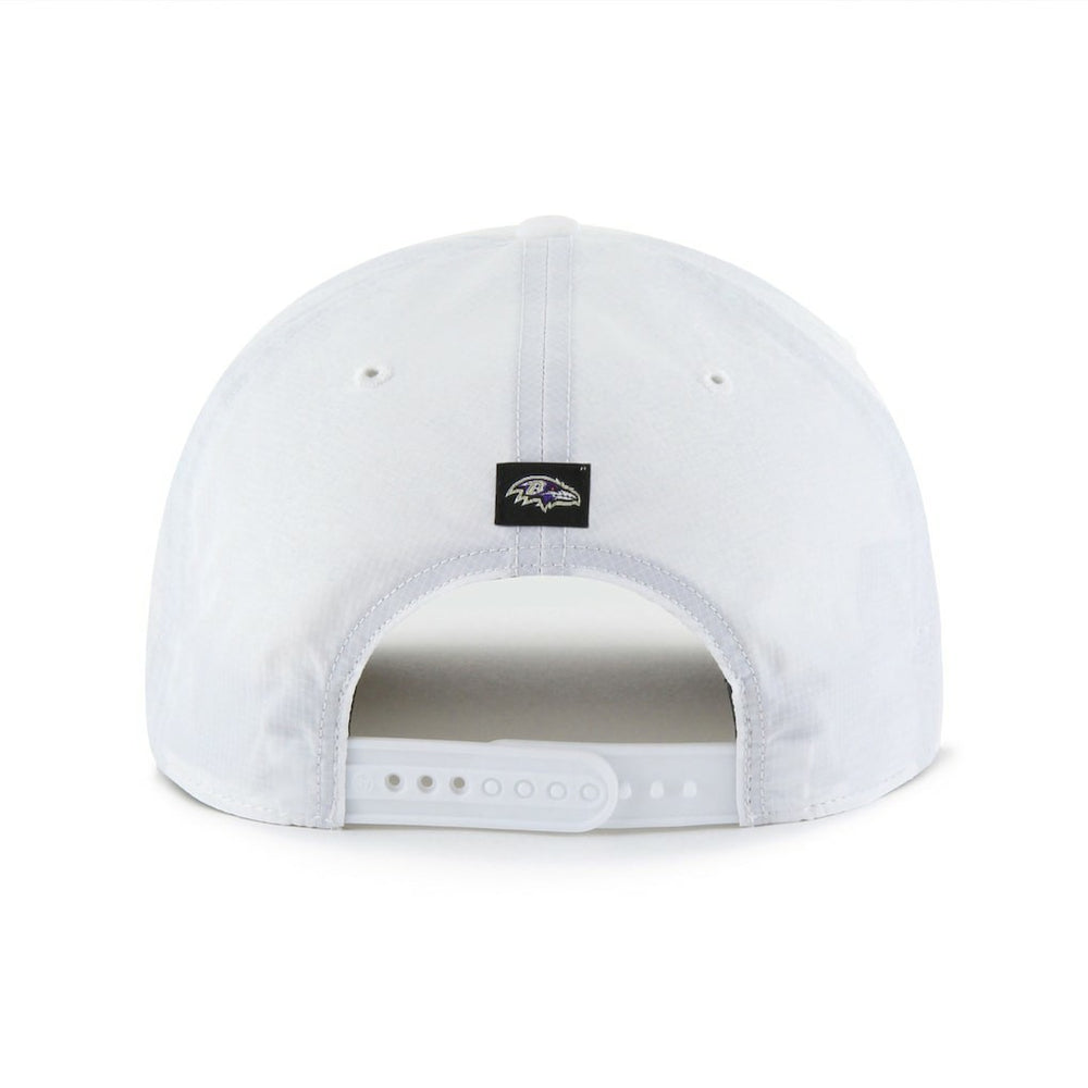 Baltimore Ravens '47 Brrr Fairway Hitch Adjustable Hat White