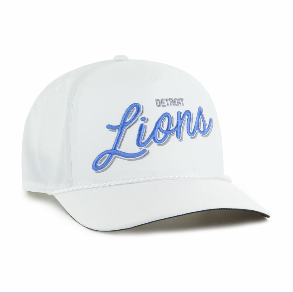 Detroit Lions '47 Brrr Fairway Hitch Adjustable Hat White