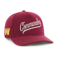 Washington Commanders '47 Golden Age Corduroy Hitch Adjustable Hat Burgundy