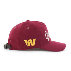 Washington Commanders '47 Golden Age Corduroy Hitch Adjustable Hat Burgundy