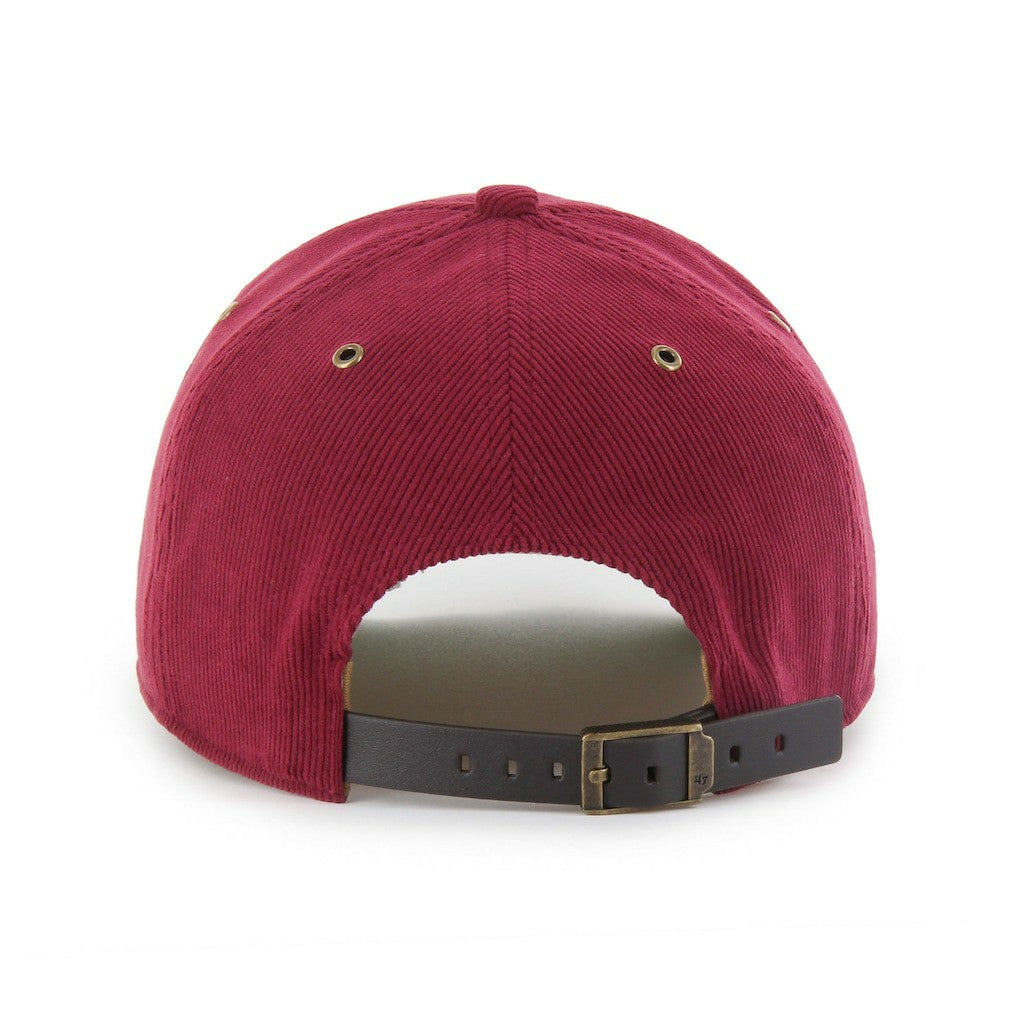Washington Commanders '47 Golden Age Corduroy Hitch Adjustable Hat Burgundy