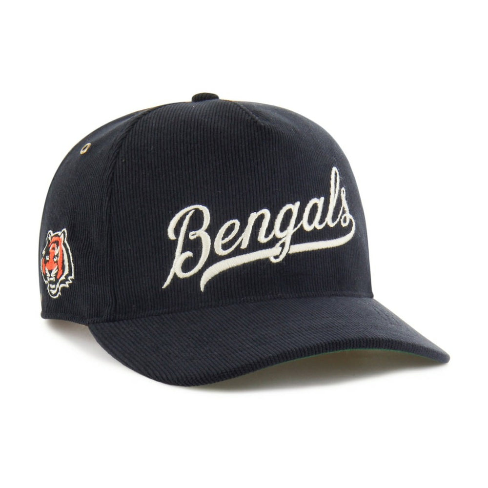 Cincinnati Bengals '47 Golden Age Corduroy Hitch Adjustable Hat Black