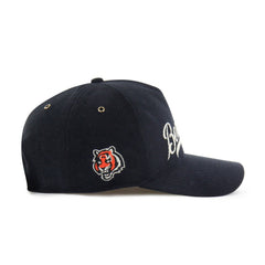 Cincinnati Bengals '47 Golden Age Corduroy Hitch Adjustable Hat Black