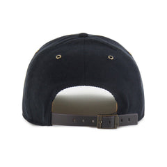 Cincinnati Bengals '47 Golden Age Corduroy Hitch Adjustable Hat Black