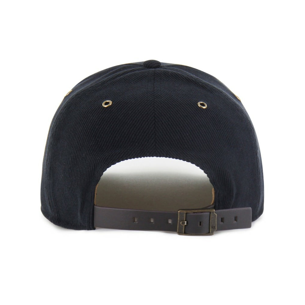 Pittsburgh Steelers '47 Golden Age Corduroy Hitch Adjustable Hat Black