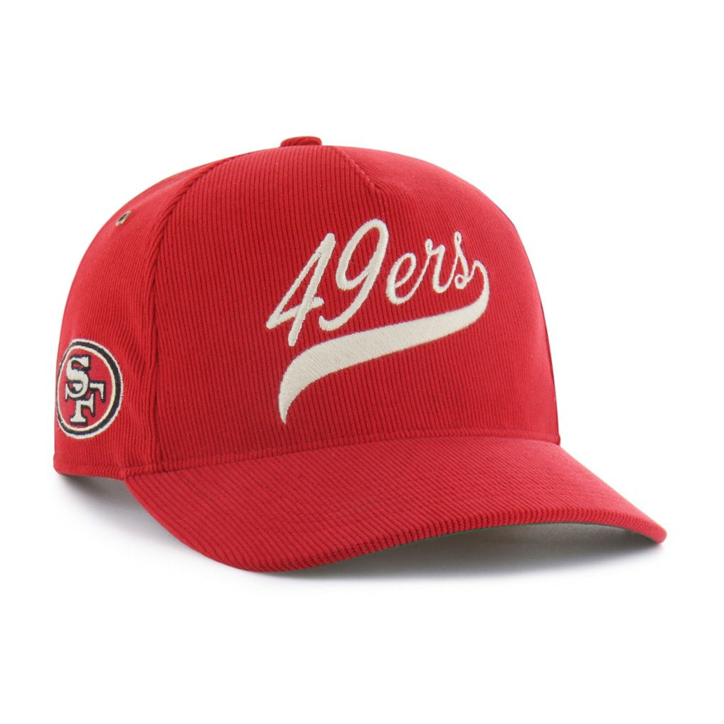 San Francisco 49ers '47 Golden Age Corduroy Hitch Adjustable Hat Scarlet
