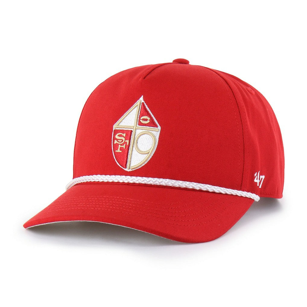 San Francisco 49ers '47 Rope Hitch Adjustable Hat Scarlet