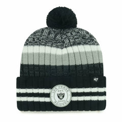 Las Vegas Raiders '47 Quiver Cuffed Knit Hat with Pom