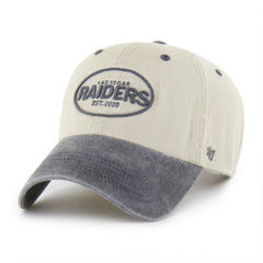 Las Vegas Raiders '47 Breaking Trail Clean Up Adjustable Hat Khaki