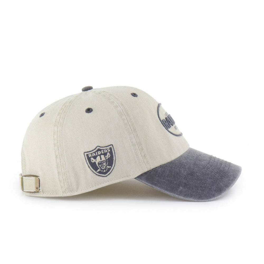 Las Vegas Raiders '47 Breaking Trail Clean Up Adjustable Hat Khaki
