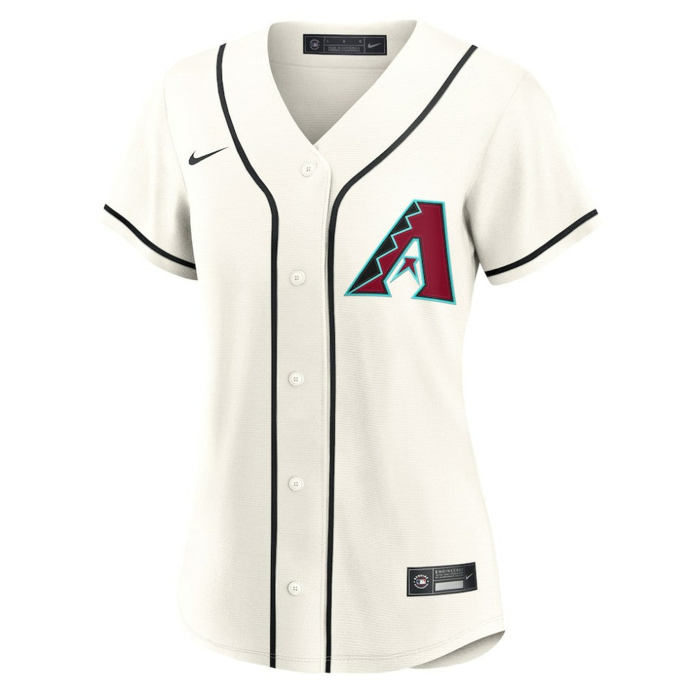 Arizona Diamondbacks Nike Women's Home Custom Replica 2.0 Jersey - Cream Jerseys