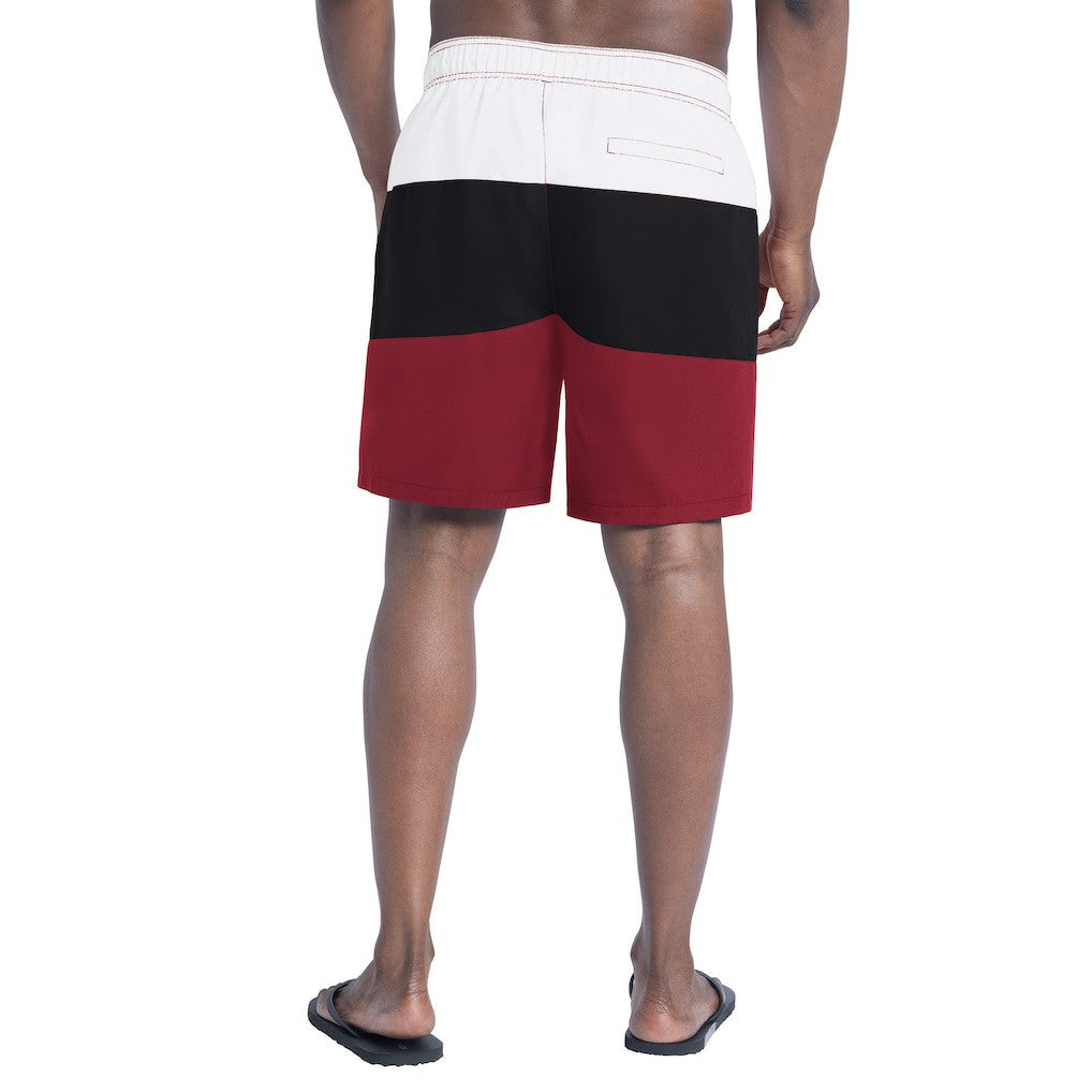 Arizona Cardinals G-III Sports by Carl Banks Sunrise Volley Swim Shorts Cardinal/Black