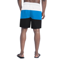 Carolina Panthers G-III Sports by Carl Banks Sunrise Volley Swim Shorts Black/Blue
