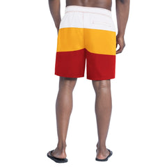 Kansas City Chiefs G-III Sports by Carl Banks Sunrise Volley Swim Shorts Red/Gold