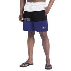 Baltimore Ravens G-III Sports by Carl Banks Sunrise Volley Swim Shorts Purple/Black