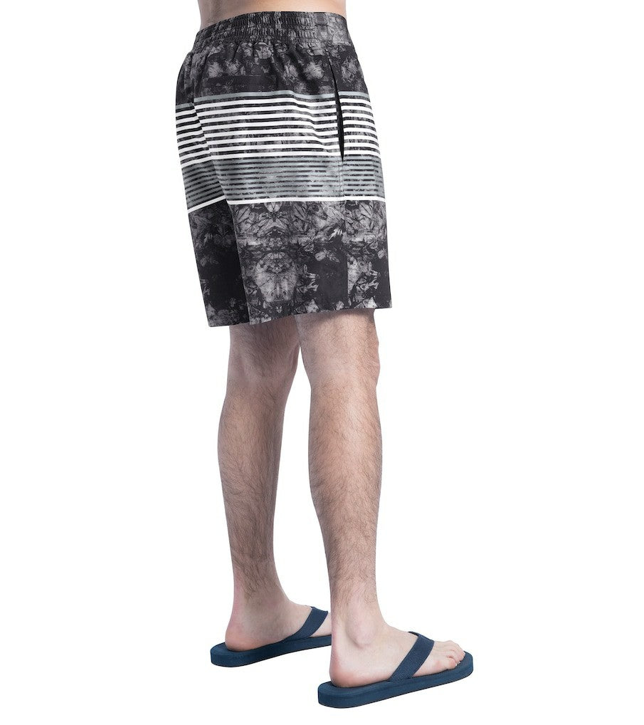 Miami Dolphins G-III Sports by Carl Banks Horizon Volley Swim Shorts Black/Gray