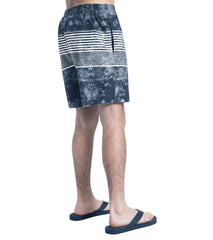 Cleveland Browns G-III Sports by Carl Banks Horizon Volley Swim Shorts Navy/Gray
