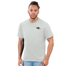 Baltimore Ravens Margaritaville Wastin' Away T-Shirt Gray
