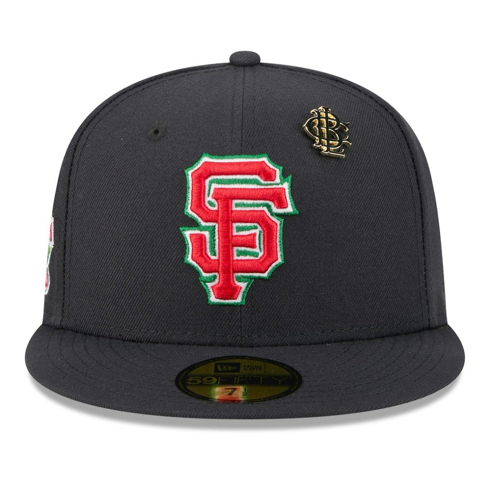 San Francisco Giants New Era 2025 Big League Chew 59FIFTY Fitted Hat - Black Hats