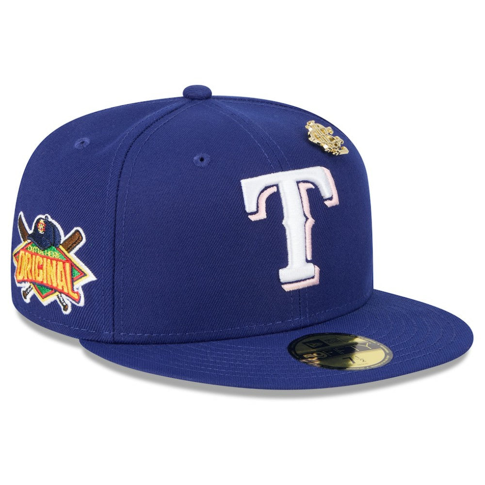 Texas Rangers New Era 2025 Big League Chew 59FIFTY Fitted Hat - Royal Hats