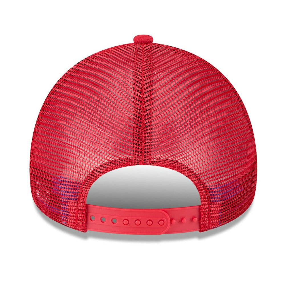Washington Nationals New Era 2025 Big League Chew A-Frame 9FORTY Adjustable Trucker Hat - Red Hats