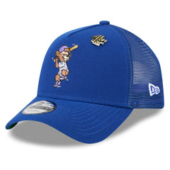 Chicago Cubs New Era 2025 Big League Chew A-Frame 9FORTY Adjustable Trucker Hat - Royal Hats