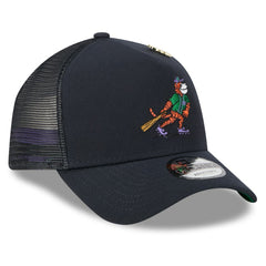 Detroit Tigers New Era 2025 Big League Chew A-Frame 9FORTY Adjustable Trucker Hat - Navy Hats
