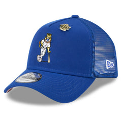 Kansas City Royals New Era 2025 Big League Chew A-Frame 9FORTY Adjustable Trucker Hat - Royal Hats