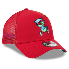 Philadelphia Phillies New Era 2025 Big League Chew A-Frame 9FORTY Adjustable Trucker Hat - Red Hats