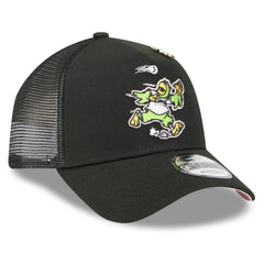 Pittsburgh Pirates New Era 2025 Big League Chew A-Frame 9FORTY Adjustable Trucker Hat - Black Hats