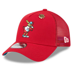 St. Louis Cardinals New Era 2025 Big League Chew A-Frame 9FORTY Adjustable Trucker Hat - Red Hats